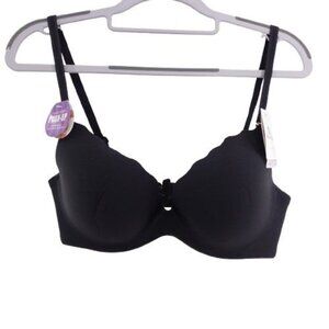 NEW b.tempt'd b.wow'd Push-Up Convertible Bra Black Size 34D 958287